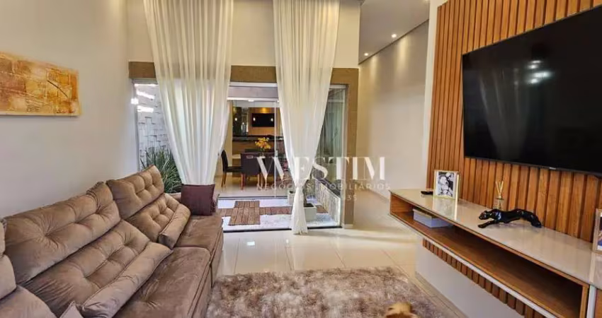 Casa com 3 dormitórios à venda, 150 m² por r$ 580.000,00 - residencial palestra - são josé do rio preto/sp