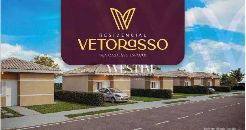 Casa com 2 dormitórios à venda, 43 m² por r$ 229.900 - residencial santa cruz - são josé do rio preto/sp