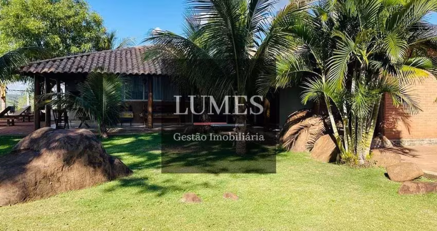 Chácara com 3 dormitórios à venda, 8735 m² por r$ 1.800.000,00 - chácaras de recreio represa - nova