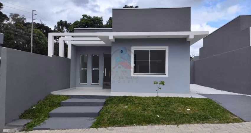 Casa para Venda em Fazenda Rio Grande, Eucaliptos, 2 dormitórios, 1 banheiro, 1 vaga