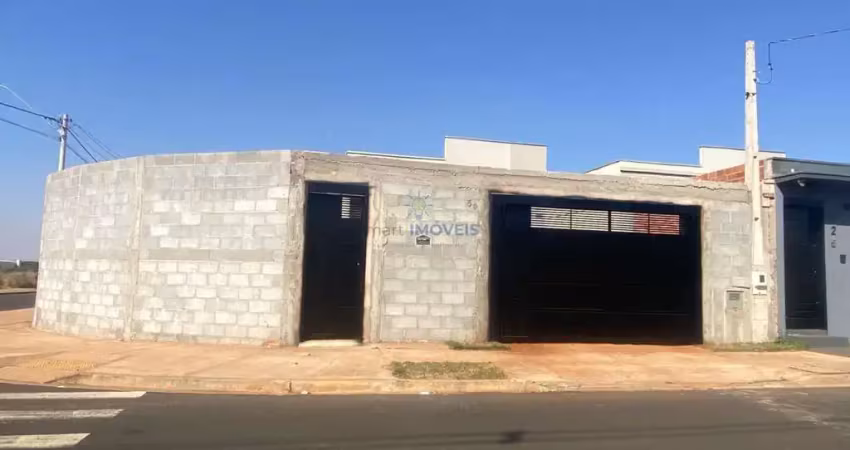 Casa para venda em ribeirão preto, santa iria garden, 2 dormitórios, 1 banheiro, 4 vagas