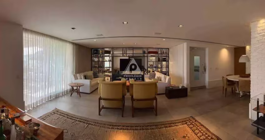 Cobertura duplex exclusiva no jardim oceânico de 450 m² | vista pedra da gávea + elevador privativo