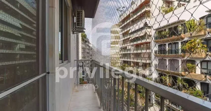 Apartamento à venda, 3 quartos, 1 suíte, 2 vagas, leblon - rio de janeiro/rj