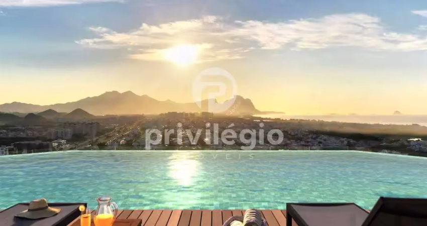 Apartamento à venda, 2 quartos, 1 suíte, 1 vaga, recreio dos bandeirantes - rio de janeiro/rj