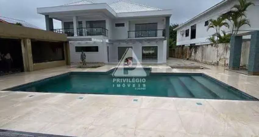 Sensacional casa para venda no condomínio mansões, na barra da tijuca com, 1.100,00m² - 4 suítes com closet