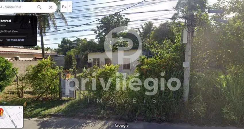 Terreno à venda na Rua Montreal, Santa Cruz, Rio de Janeiro