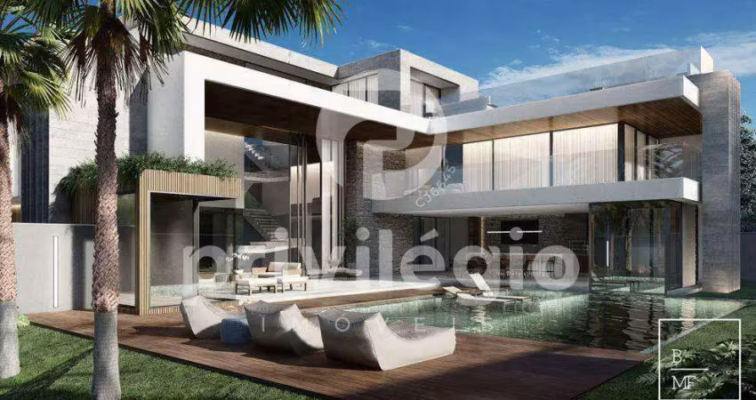 Casa triplex à venda, 6 quartos, 6 suítes, 6 vagas, barra da tijuca - rio de janeiro/rj
