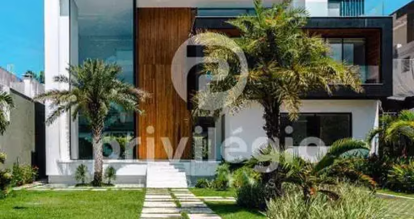Casa triplex à venda, 5 quartos, 5 suítes, 12 vagas, barra da tijuca - rio de janeiro/rj