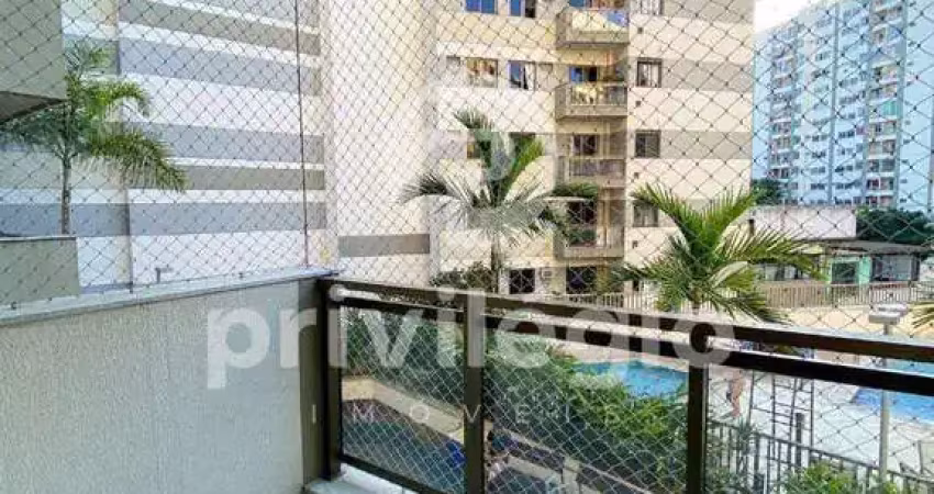 Apartamento à venda, 2 quartos, 1 suíte, 1 vaga, pechincha - rio de janeiro/rj