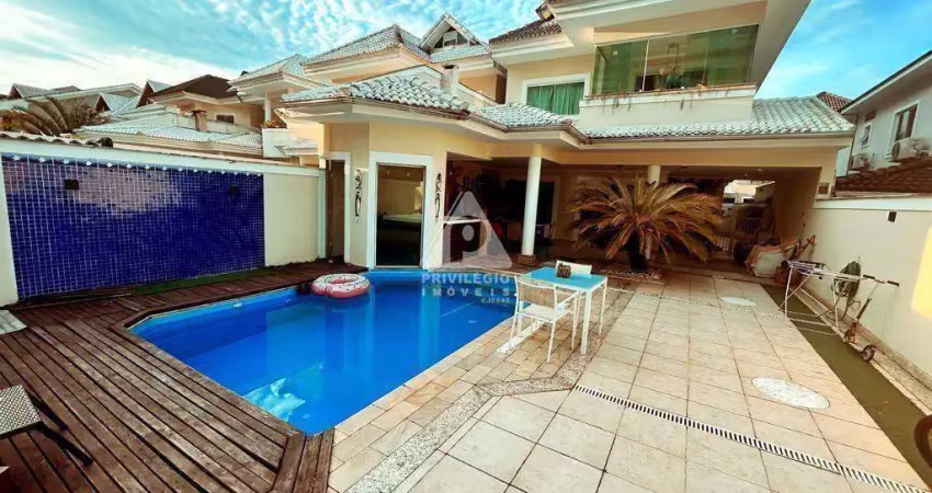 Casa em condomínio à venda, 5 quartos, 5 suítes, 3 vagas, barra da tijuca - rio de janeiro/rj