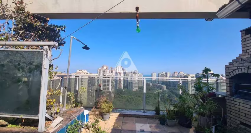 Cobertura à venda, 2 quartos, 1 vaga, barra da tijuca - rio de janeiro/rj