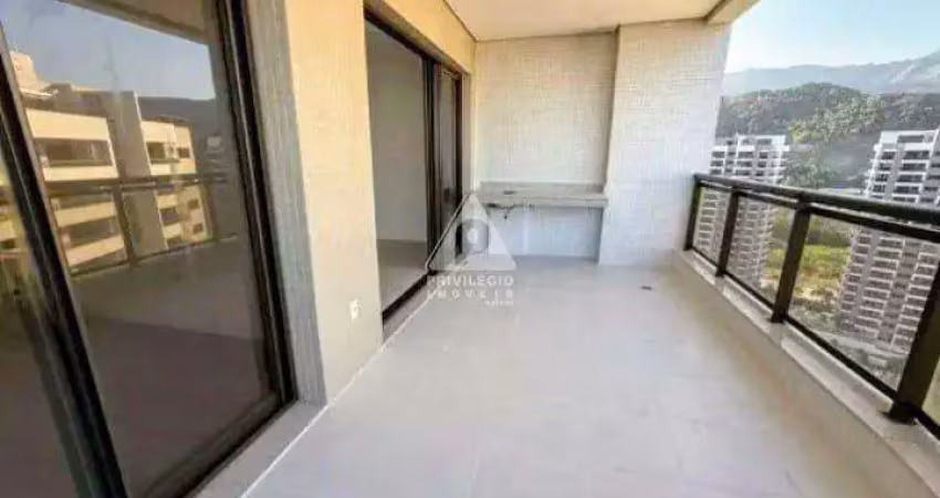 Barra olímpica: um novo horizonte | 3 quartos com vista deslumbrante para a lagoa | 118m²