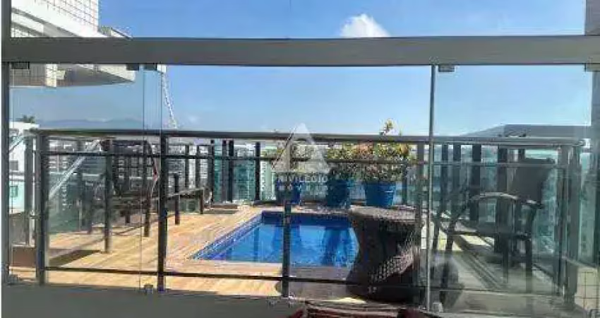 Vendo excelente cobertura com vista incrível no peninsula barra da tijuca