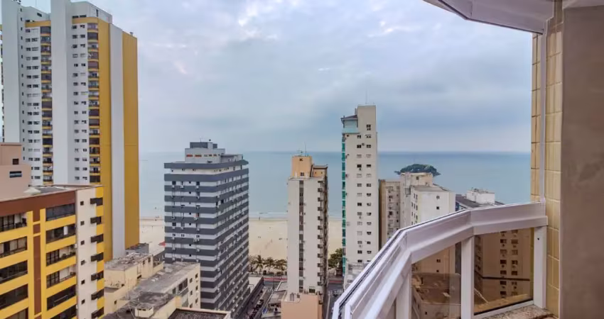 Apartamento locação anual no edifício barcelona na quadra mar em balneário camboriú