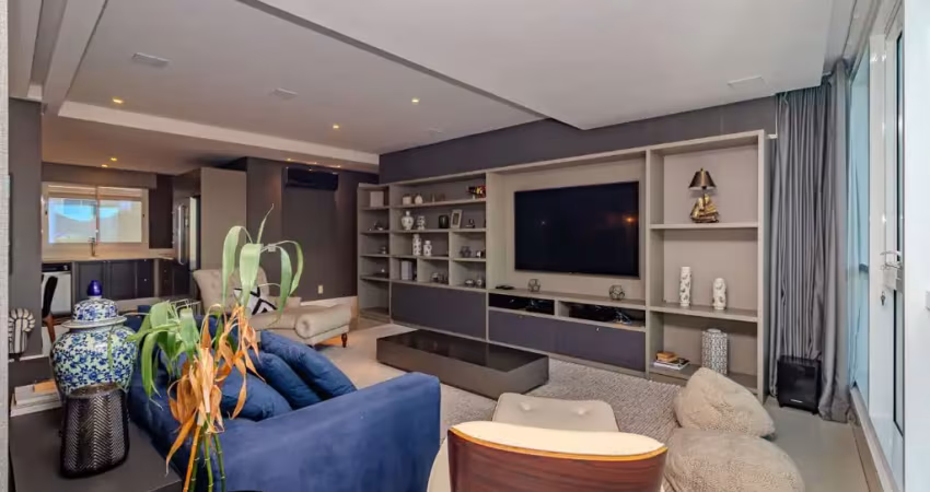Apartamento com vaga náutica no edifício marina beach towers em balneário camboriú