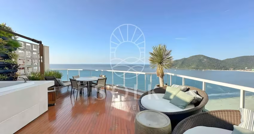 Apartamento penthouse no edifício number one em balneário camboriú