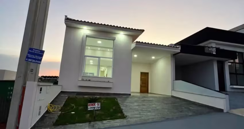 Casa alto padrão com 3 quartos e 1 suíte em condomínio villagio milano - wanel ville - sorocaba-sp