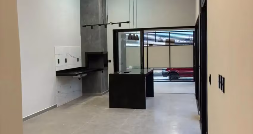 Casa moderna e completa com o pé direito duplo em caçapava sp