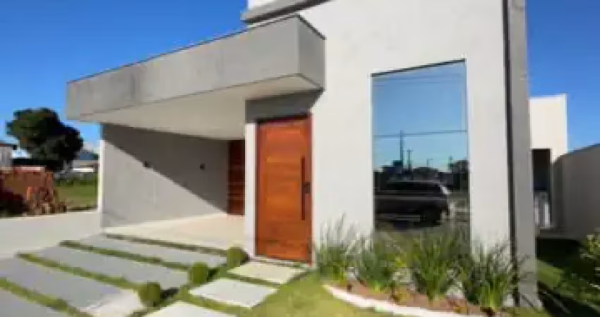 Casa térrea em cond. fechado  com 3/4 sendo 2 semi suíte e 01 suíte master
