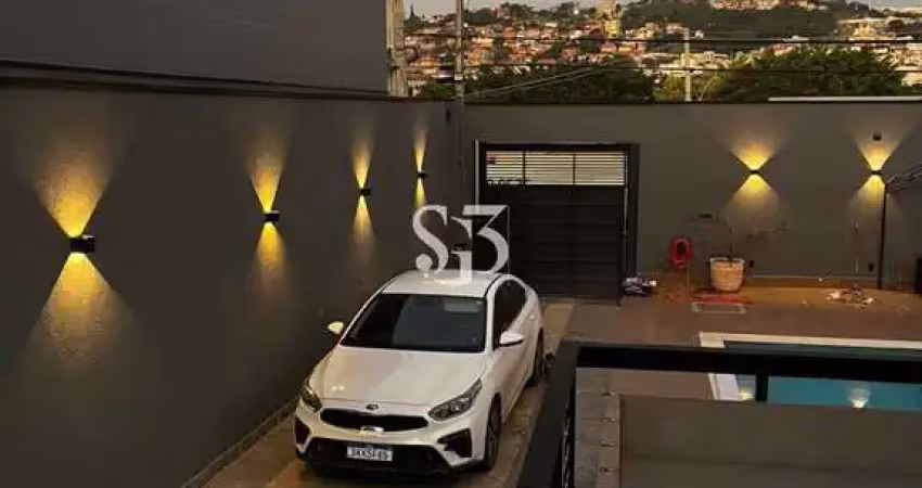 Casa de luxo à venda em valinhos-sp, jardim pinheiros: 3 quartos, 1 suíte, 2 salas, 3 banheiros, 2 vagas, 181m².