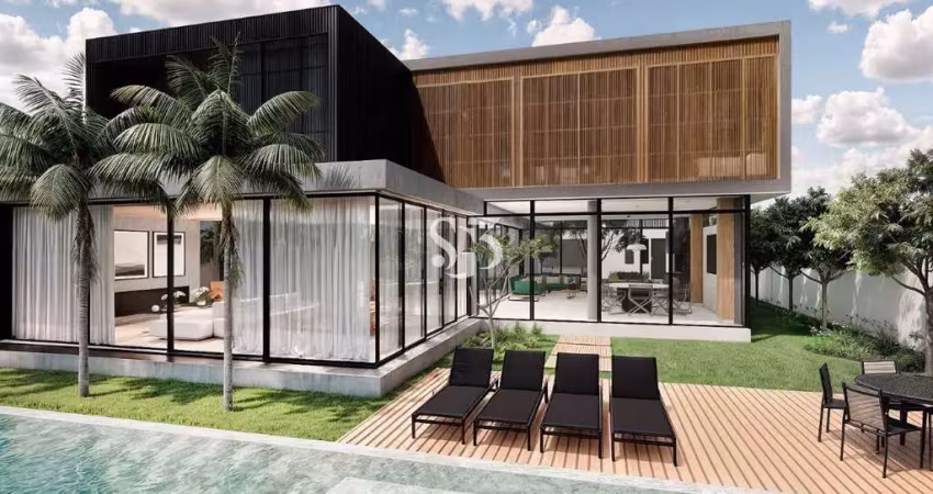 Casa em condomínio fechado com 5 quartos à venda na Avenida Isaura Roque Quércia, 1, Loteamento Residencial Pedra Alta (Sousas), Campinas