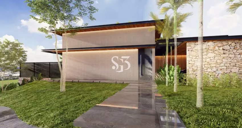 Casa térrea espetacular em residencial de luxo - sousas/sp