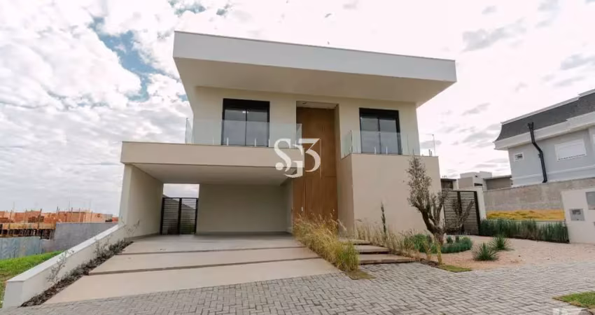 Espetacular casa de alto padrão em condomínio de luxo em campinas-sp  5 quartos  5 suítes  401m²