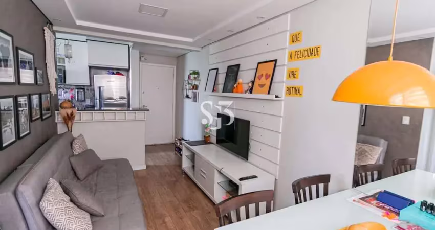 Apartamento à venda em campinas-sp, vila carminha: 2 quartos, 2 salas, 1 banheiro, 1 vaga, 47m². venha conferir!