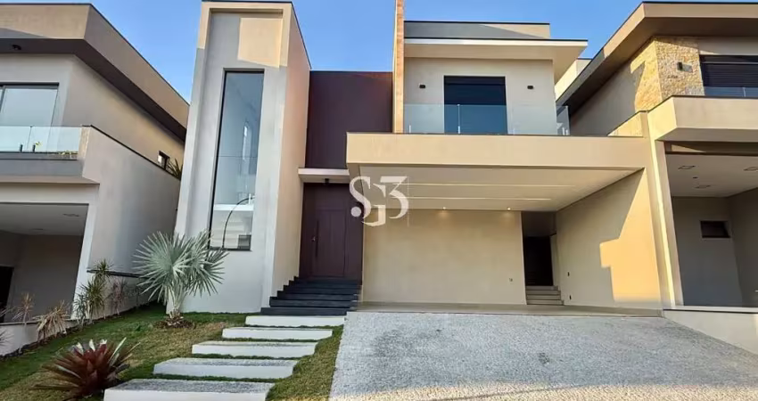 Maravilhoso sobrado 3 suítes próximo ao colégio porto seguro - casa em condomínio à venda em valinhos-sp, bairro joapiranga - 310m²
