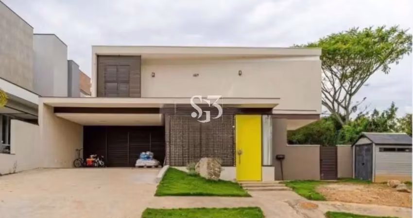 Luxuosa casa em condomínio para locação no swiss park, campinas-sp: 4 quartos, 4 suítes, 3 salas, 6 banheiros, 6 vagas, 314m².