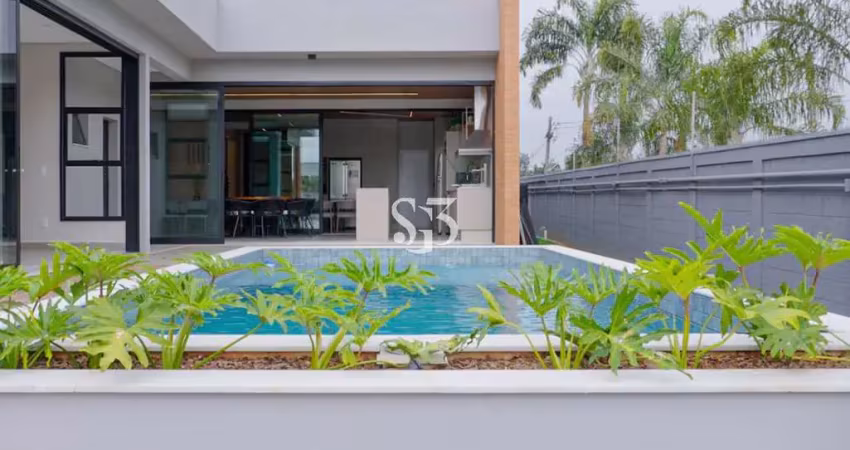 Casa térrea belíssima à venda em condomínio - valinhos,sp
