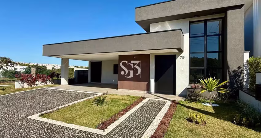 Casa térrea maravilhosa com vista permanente - swiss park campinas
