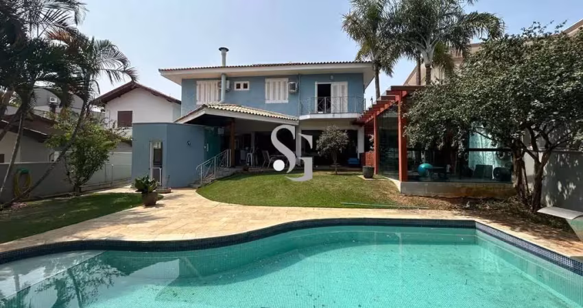 Imponente casa em condomínio de alto padrão em valinhos-sp