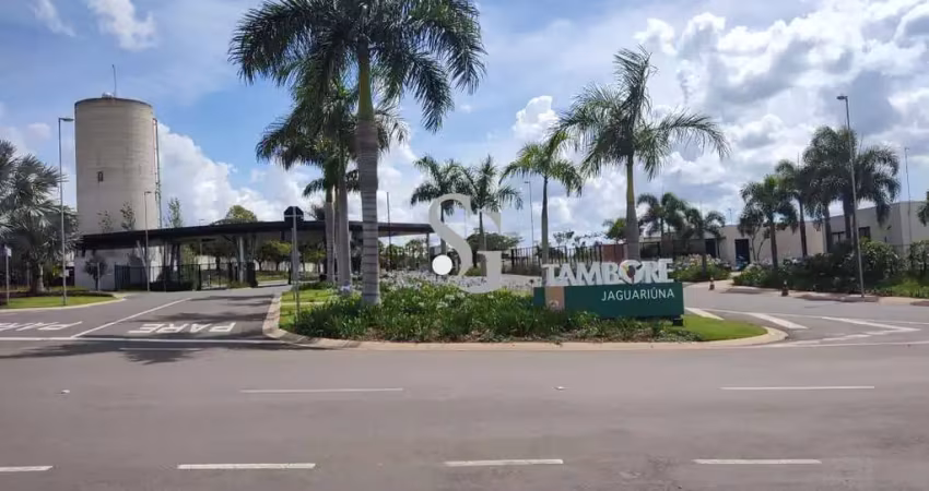 Terreno a venda no condomínio tamboré. em jaguariúna-sp