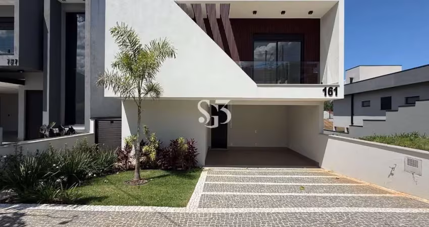 Imponente sobrado com vista para o vale em condomínio - valinhos,sp