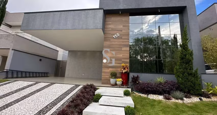 Casa térrea belíssima à venda no swiss park - campinas/sp