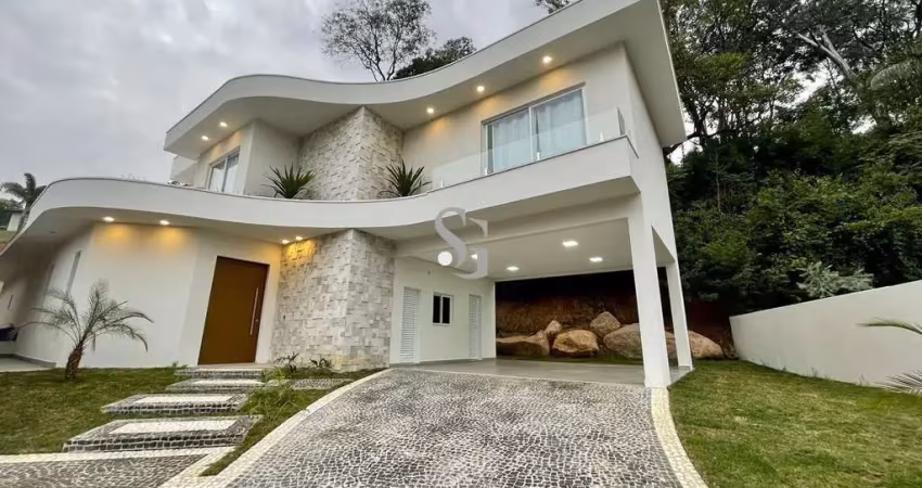 Linda casa à venda com vista para os lagos - condomínio em valinhos/sp