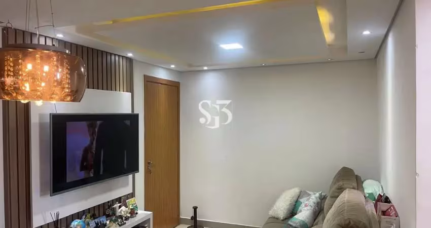 Apartamento à venda em campinas-sp, parque das cachoeiras: 2 quartos, 1 sala, 1 banheiro, 1 vaga, 44m² de área.