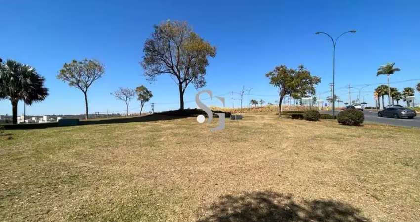 Lote plano com vista permanente para a área preservada - swiss park campinas