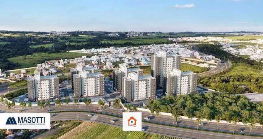 Apartamento de 2 dormitório para locação em indaiatuba condomínio vivere residencial