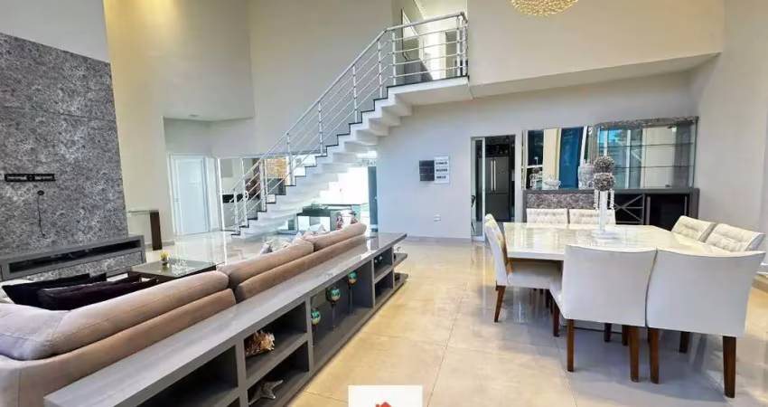 Casa mobiliada com piscina e vista privilegiada – condomínio terra magna
