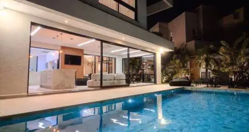 Exclusivo sobrado de alto padrão à venda no jardim maison du parc – 4 suítes, piscina, cinema e energia solar