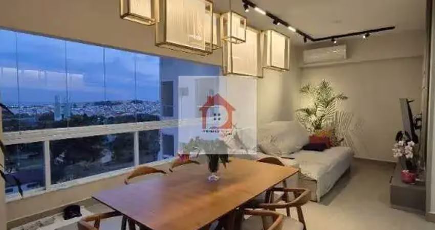 Apartamento mobiliado para locação em indaiatuba-sp, residencial vila do parque: 3 quartos, 1 suíte, 2 vagas cobertas, 104m².