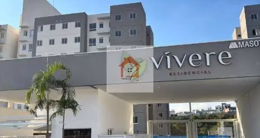 Apartamento para locação 2 dorms. no vívere residencial, indaiatuba-sp: conforto e sofisticação em 46,77m²!