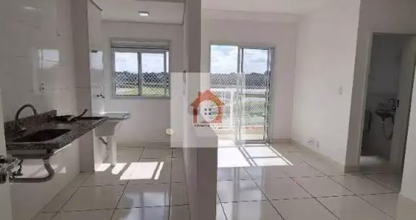 Apartamento para locação e venda de 2 quartos no residencial villa helvétia, indaiatuba-sp: 2 salas, 1 banheiro, 2 vagas de garagem, 51,44m².