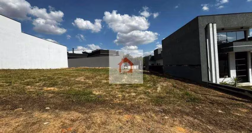 Terreno de 374m² com ótima localização à venda no condomínio jardim laguna