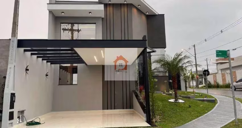 Casa em condomínio em indaiatuba-sp: 3 quartos, 1 suíte, 2 salas, 3 banheiros, 2 vagas de garagem, 130m²!