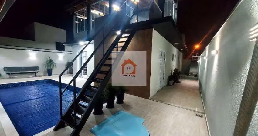 Casa à venda em condomínio exclusivo em indaiatuba-sp, residencial terra magna: 3 quartos, 3 suítes, 2 salas, 5 banheiros, 270m².