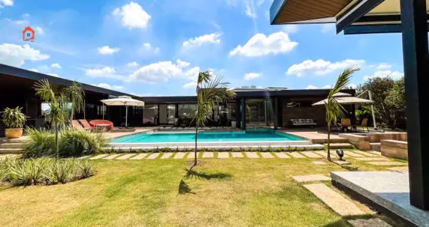 Casa de alto padrão mobiliada no condomínio reserva petrus – 7 suítes, 900m² privativos em 2.000m² de terreno – r$ 11.000.000,00
