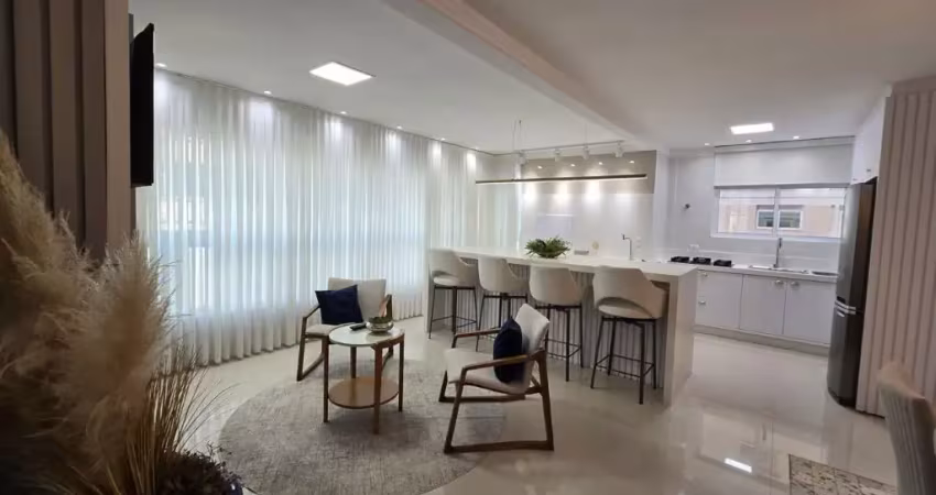 Finamente mobiliado e decorado 3 suites na meia praia em 60x para pagar